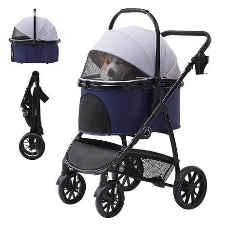 LOVORACO 3-in-1 Dog Stroller